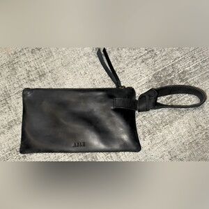 ABLE Rachel Wristlet leather bag